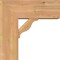 Ekena Millwork Funston Block Smooth Bracket w/ Offset Brace, Western Red Cedar, 7 1/2"W x 18"D x 18"H BKT0806X18X18FST05SWR - alternate 2